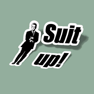 استیکر Suit Up