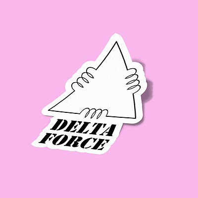 استیکر Delta force Electrical