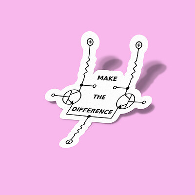 استیکر Differential Amplifier