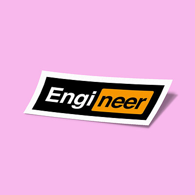 استیکر Engineer-1