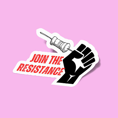 استیکر Join The Resistance