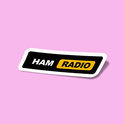 استیکر Only Legend Knows - Ham Radio