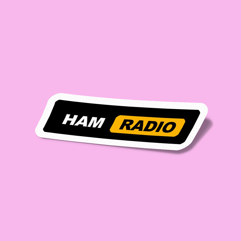 استیکر Only Legend Knows - Ham Radio