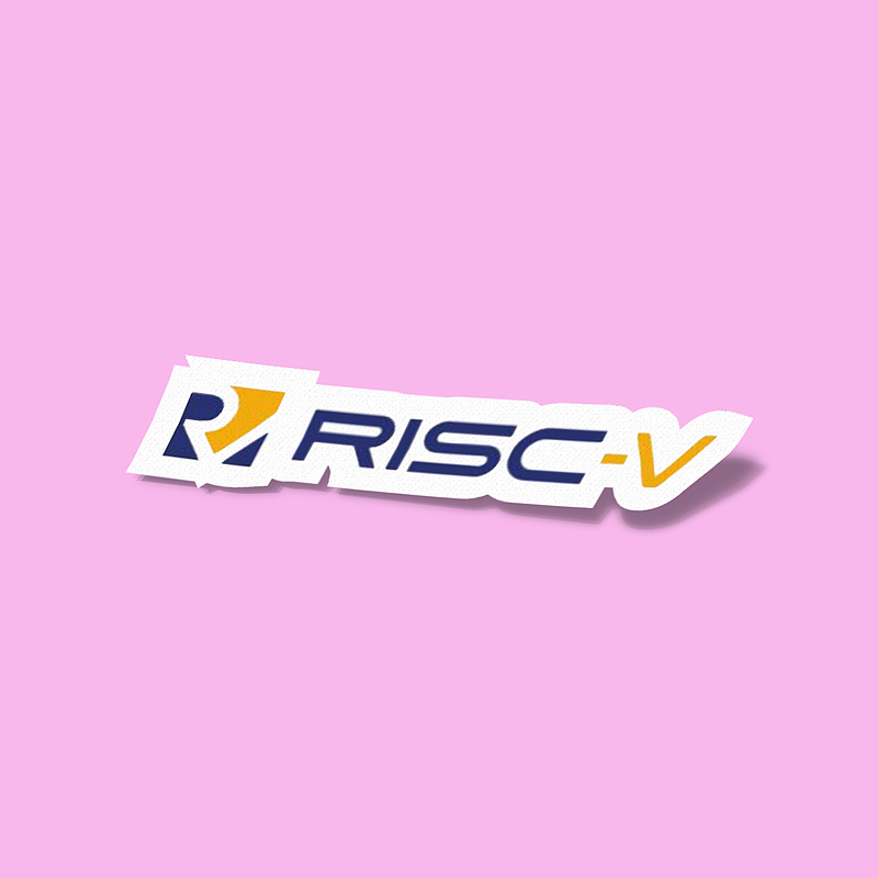 استیکر RISC-V Computer Logo