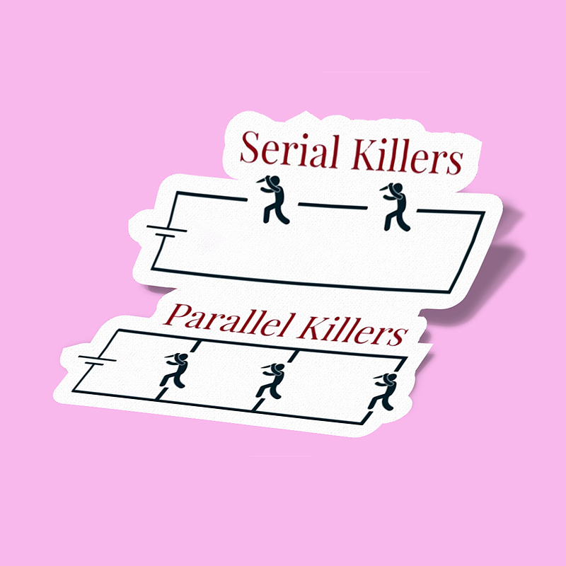 استیکر Serial Killers, Parallel Killers