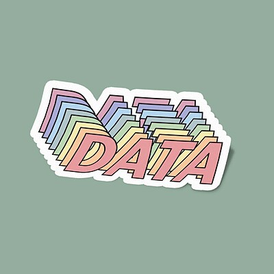 استیکر DATA-1