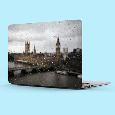 اسکین لپتاپ طرح Rainy London