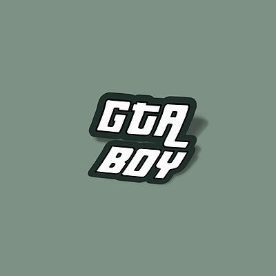 استیکر GTA BOY