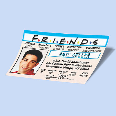 کارت استیکر Friends-2 راس