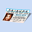 کارت استیکر Friends-4 ریچل