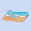کارت استیکر Beach-01 (مخصوص توبانک)