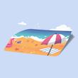 کارت استیکر Beach-02 (مخصوص توبانک)