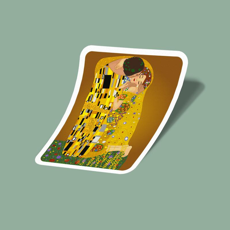 استیکر تابلو بوسه
