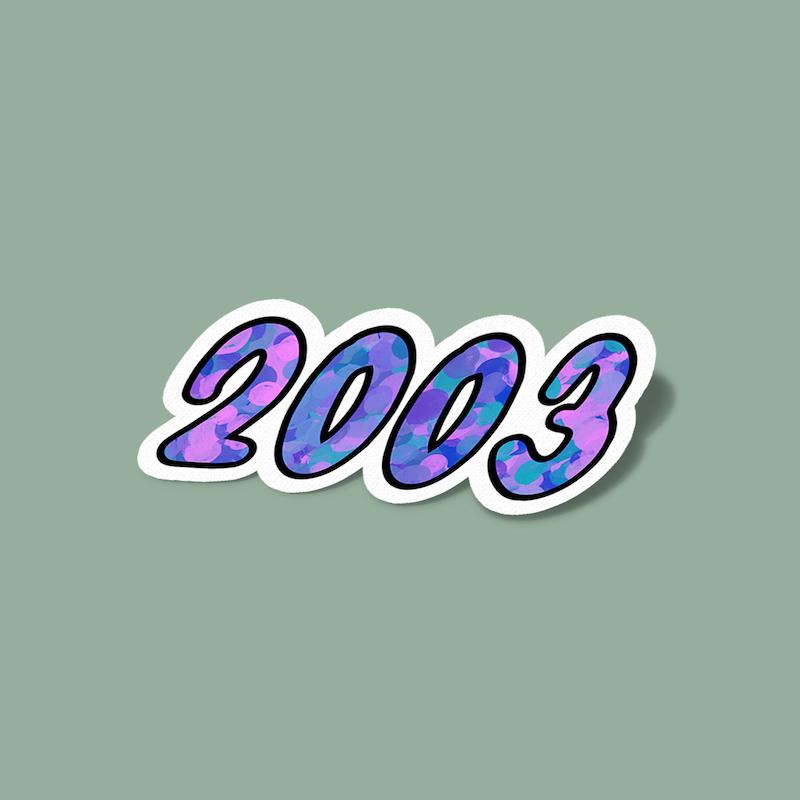 استیکر Gen Z-8 2003