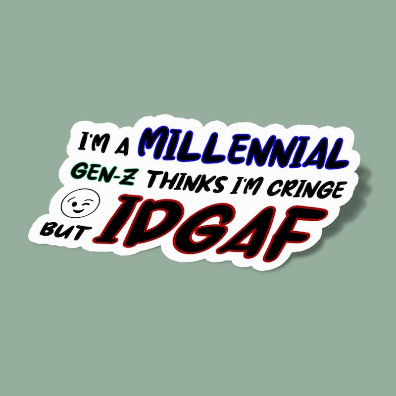 استیکر Millennials-1