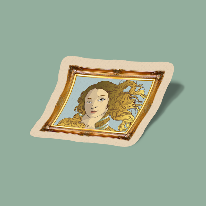 استیکر قاب ونوس الهه عشق