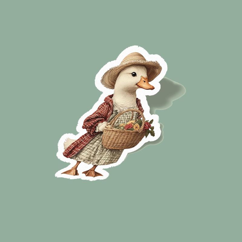 استیکر اردک