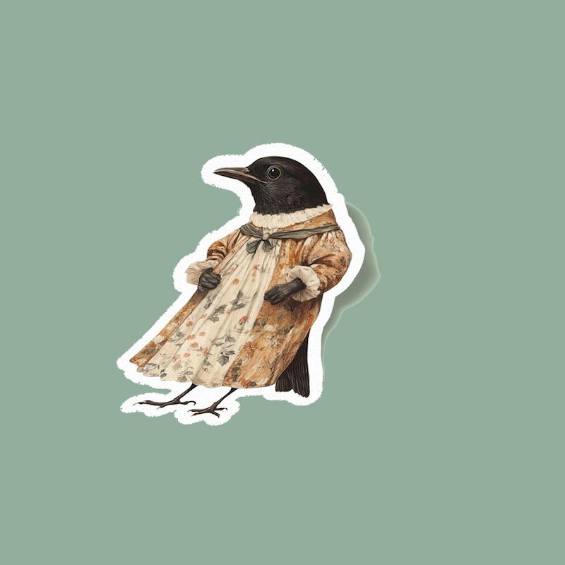 استیکر زاغک