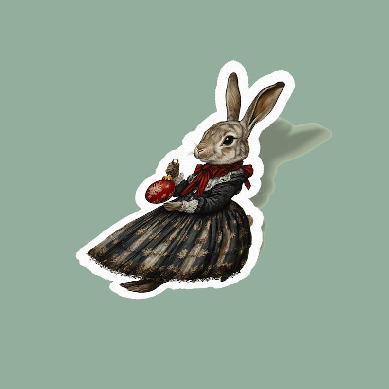 استیکر سبیل‌سفید