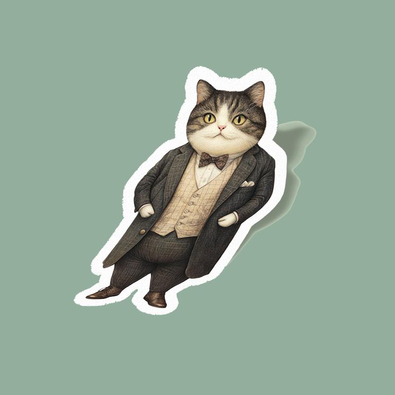 استیکر لرد پشمی