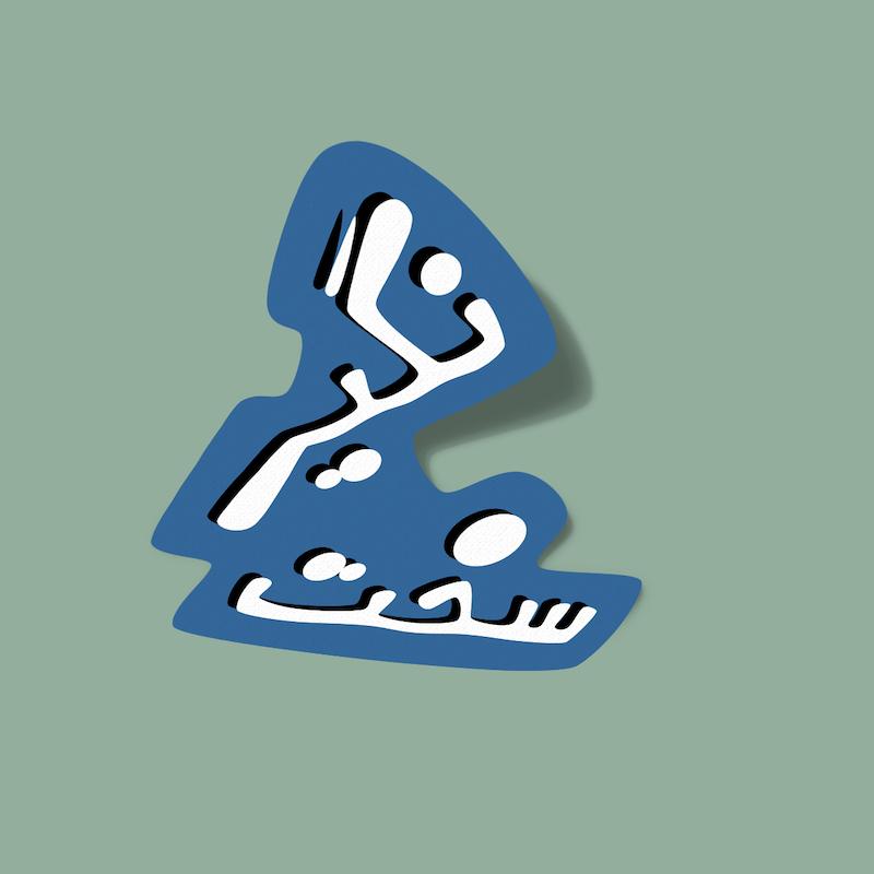 استیکر سخت نگیر - ۲