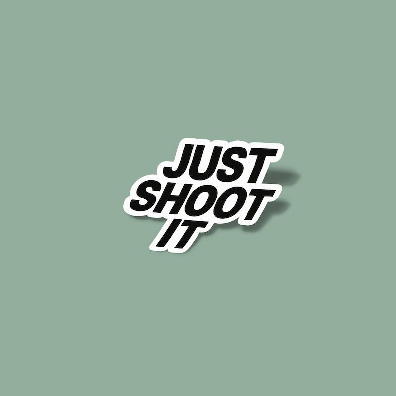 استیکر JustShootIt