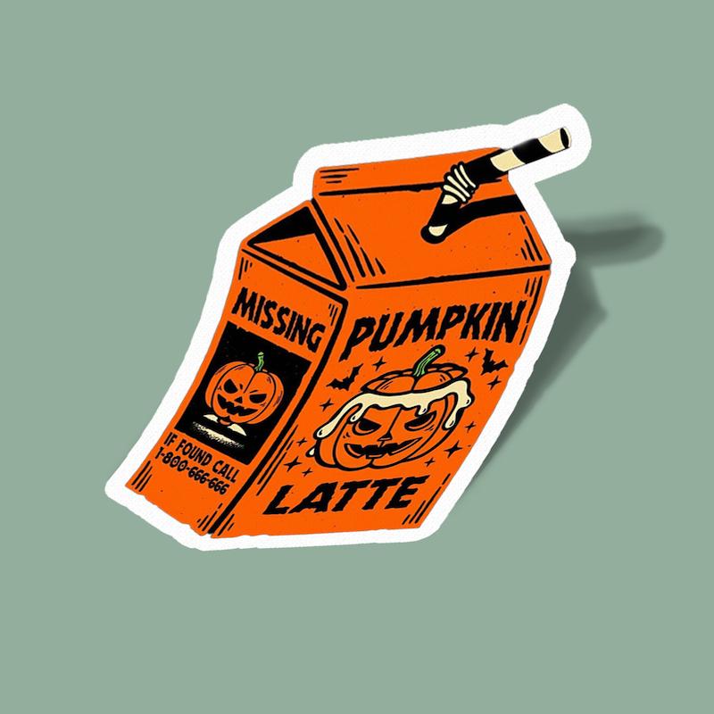 استیکر پاپمکین لاته