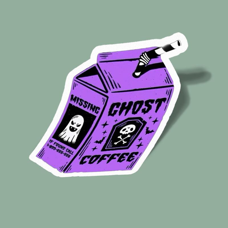 استیکر گوست کافی