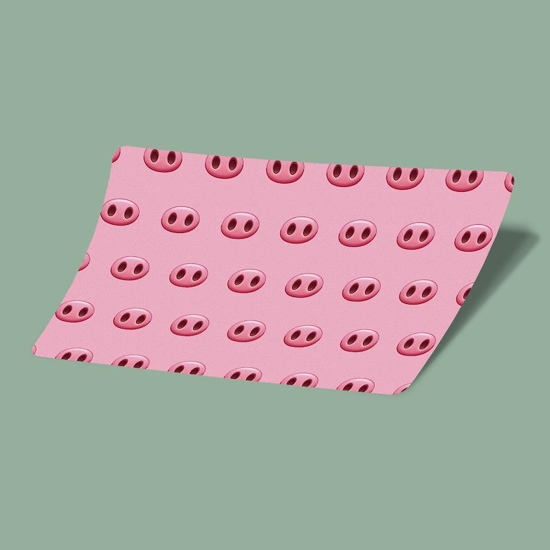 کارت استیکر خوک