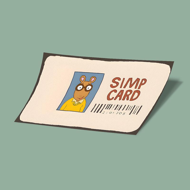 کارت استیکر آرتور