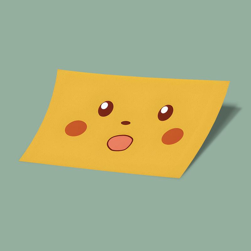 کارت استیکر پوکمون