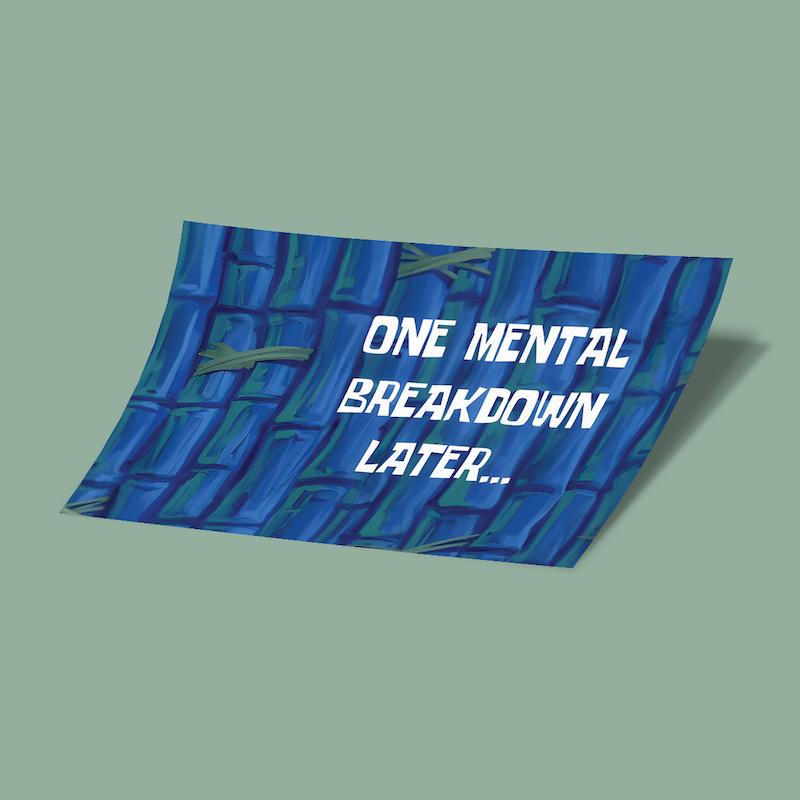 کارت استیکر BREAKDOWN