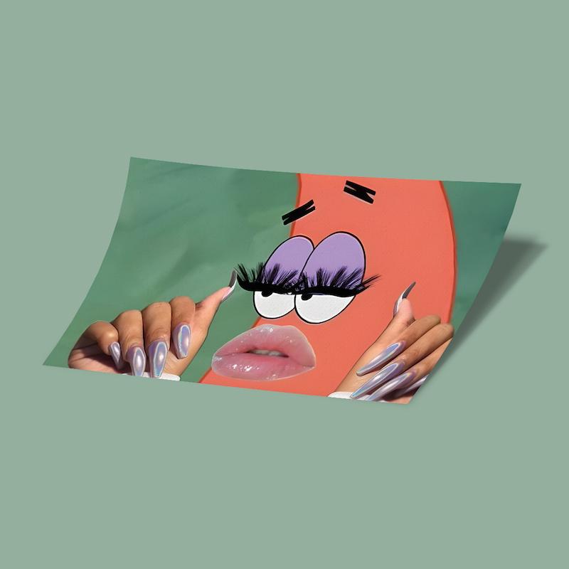 کارت استیکر پاتریک MEME