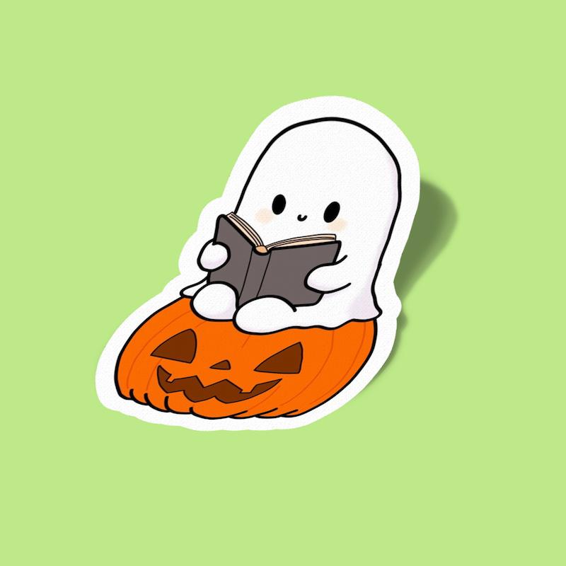 استیکر Halloween-1 روح کیوت