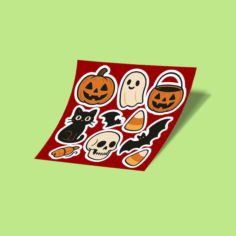 استیکرشیت Halloween-23