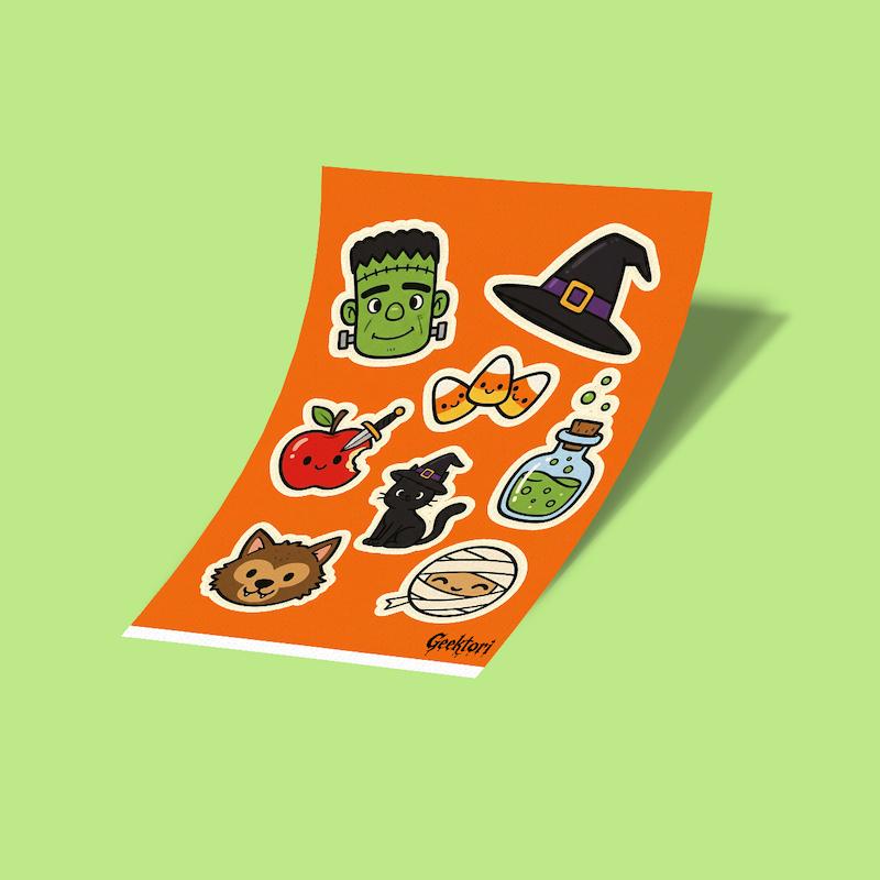 استیکرشیت Halloween-27