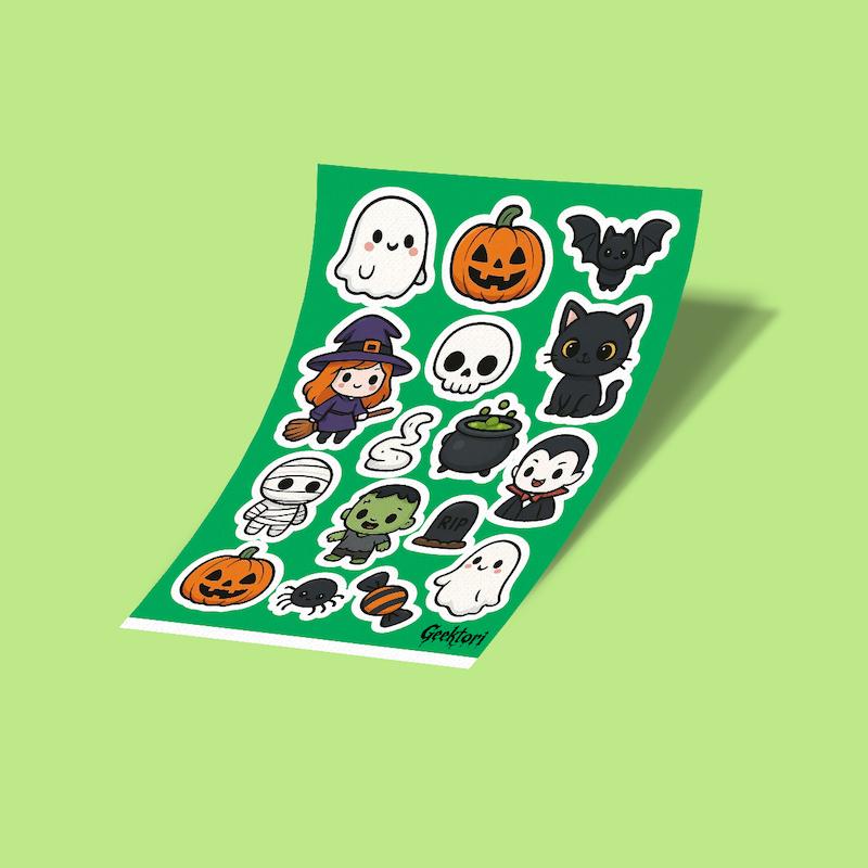 استیکرشیت Halloween-28