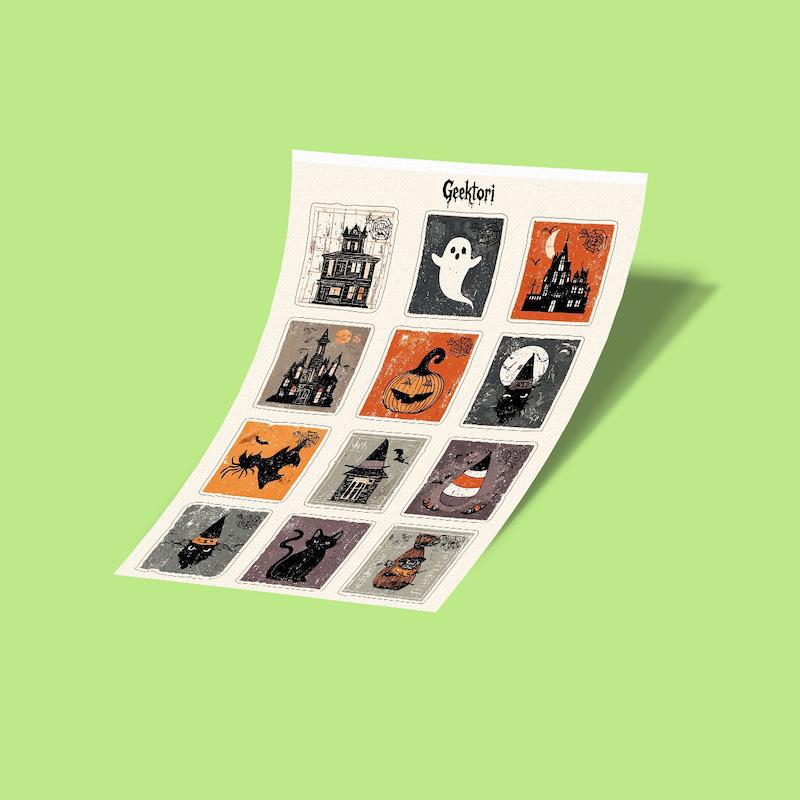 استیکرشیت Halloween-29