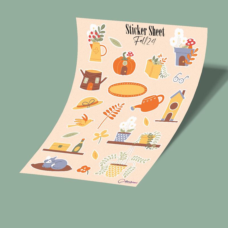استیکر شیت Fall-21