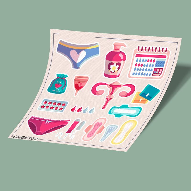 استیکر بولت ژورنال پریود-2