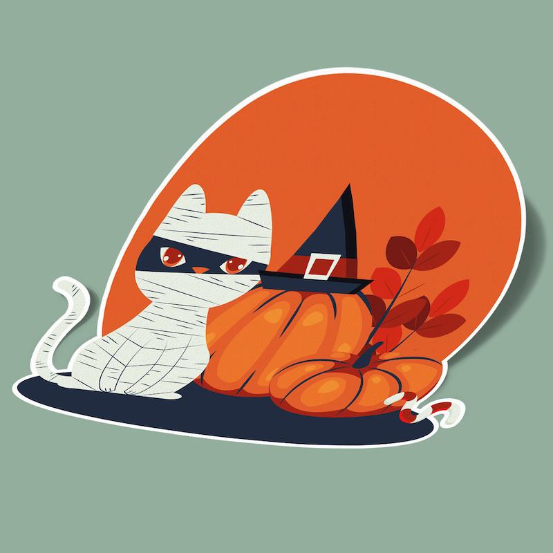 استیکر Halloween-7 B