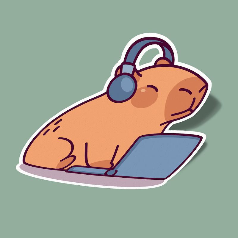 استیکر at work