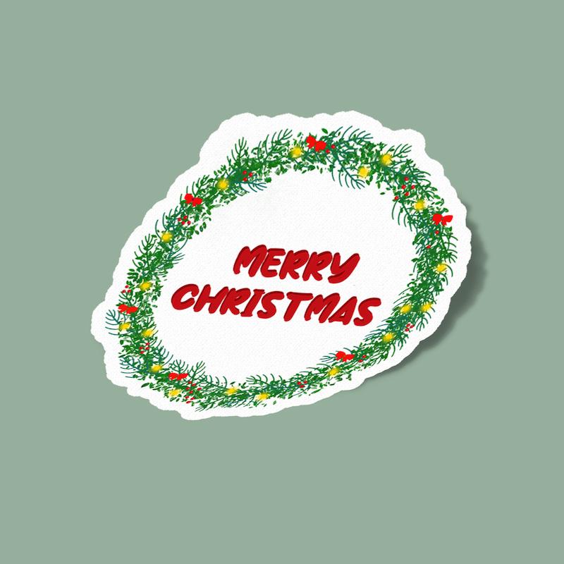 استیکر Christmas-1 Merry Christmas