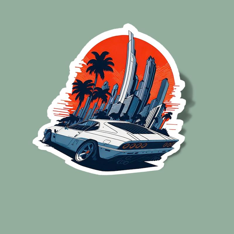 استیکر لب افق