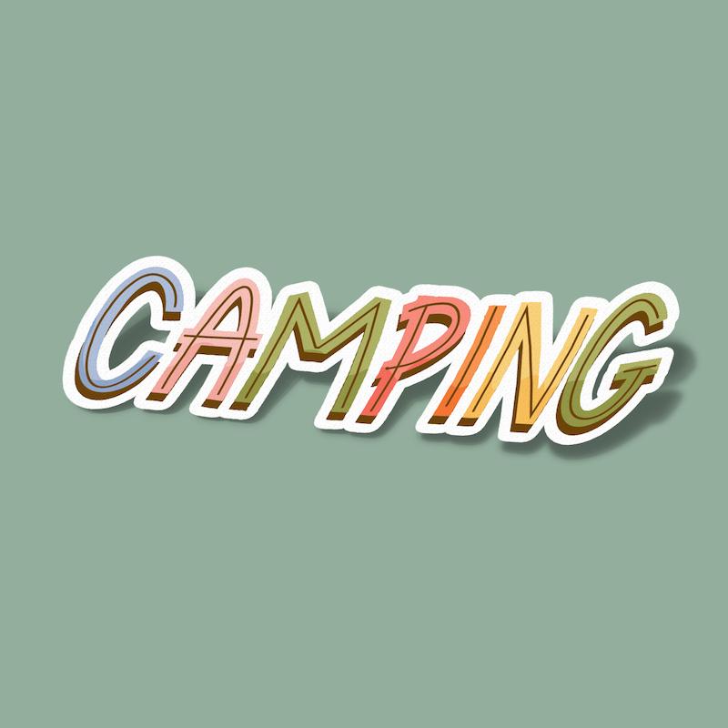 استیکر camping2