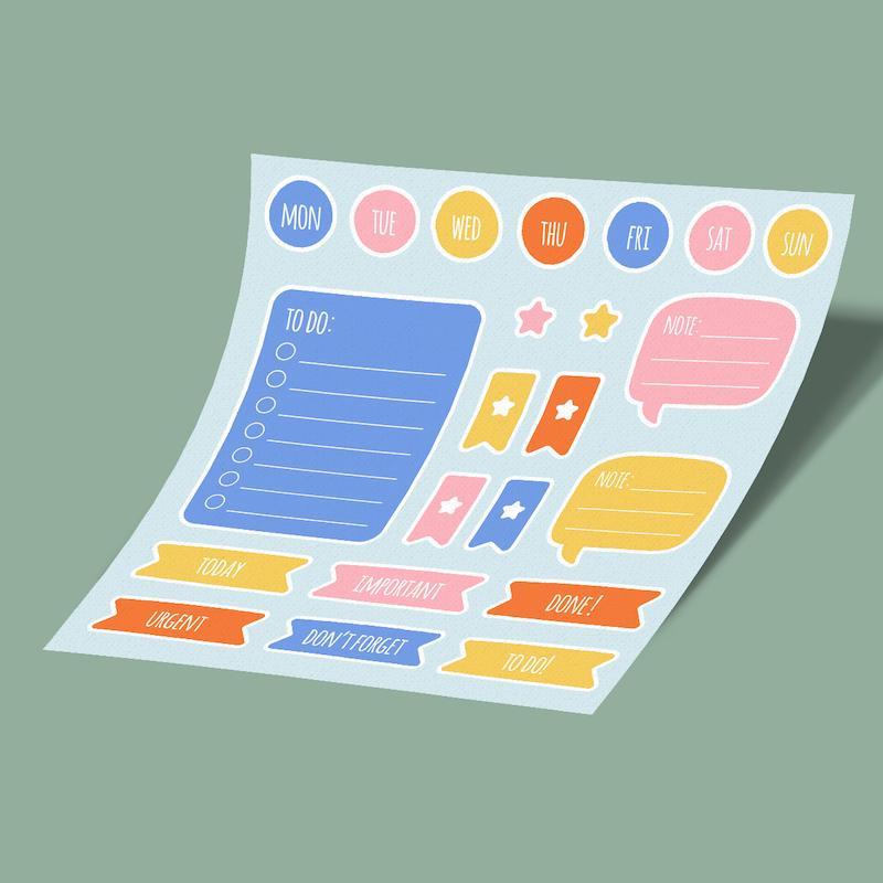 استيکر بولت ژورنال عمومی 5