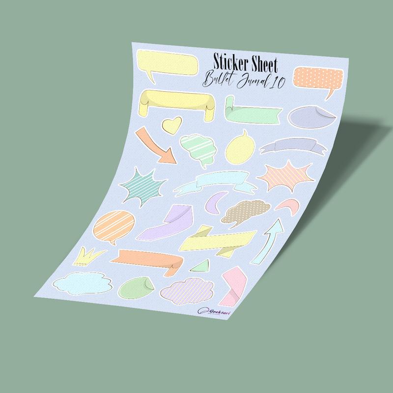 استيکر بولت ژورنال عمومی 10