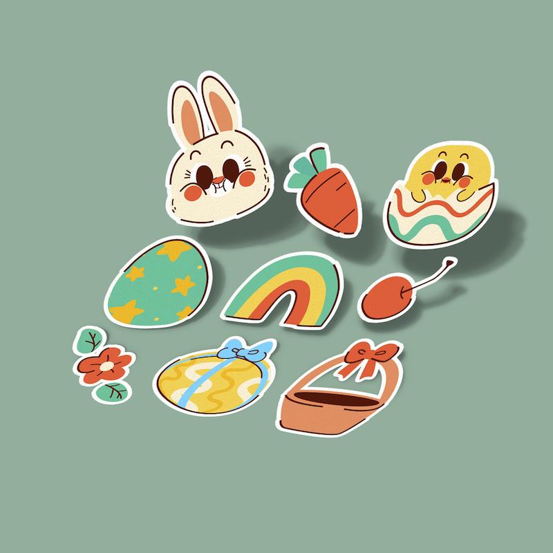 استیکر جوجه چی