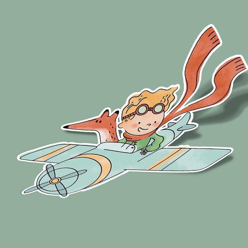 استيکر شازده کوچولو