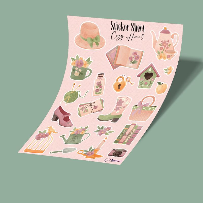 استيکر شیت خونه دنج 3